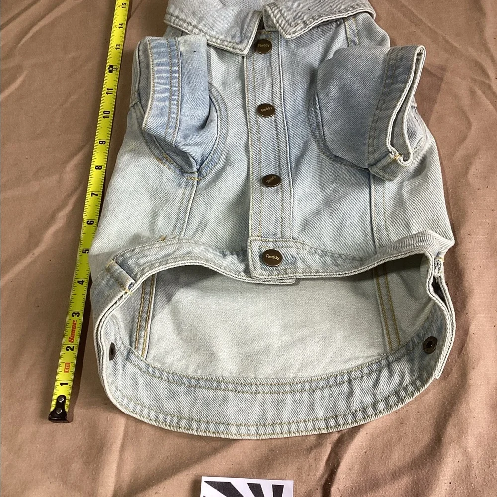 Reddy Denim Dog Jacket Light Wash Medium